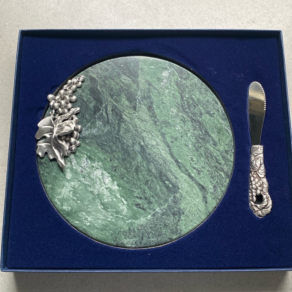 Pewter Cheese tray